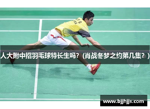人大附中招羽毛球特长生吗？(肖战冬梦之约第几集？)